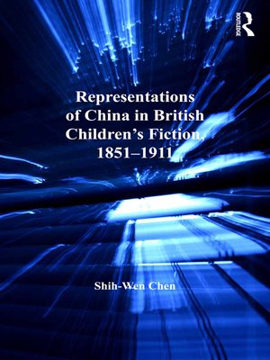 cover image of Representations of China in British Children's Fiction, 1851-1911
